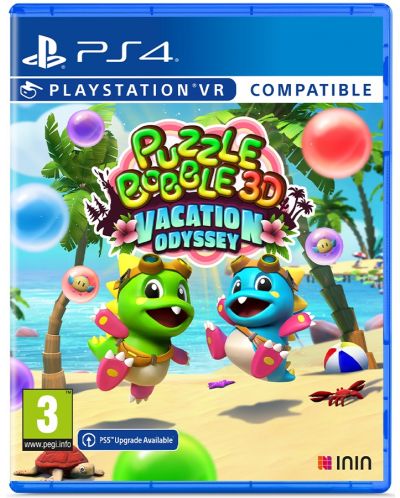 Puzzle Bobble 3D: Vacation Odyssey (PSVR Compatible) (PS4) - 1
