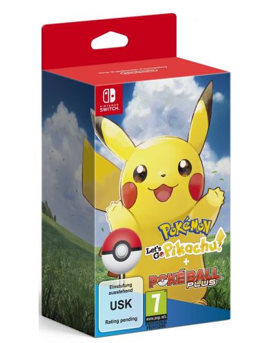 Pokemon: Let's Go! Pikachu + Poke Ball Plus Bundle (Nintendo Switch) - 1
