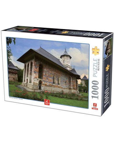 Пъзел Deico Games от 1000 части - Манастир Молдовита, Румъния - 1