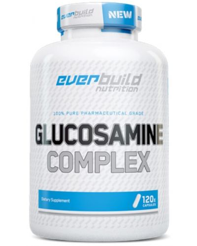 Pure Glucosamine Complex, 120 капсули, Everbuild - 1