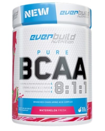 Pure BCAA 8:1:1, череша и лайм, 300 g, Everbuild - 1