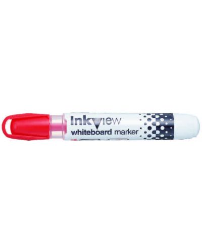 Маркер за бяла дъска Uniball Inkview на водна основа – Червен - 1