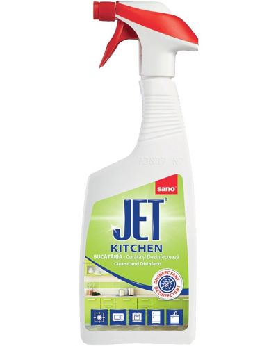 Пяна за почистване на кухня Sano - Jet Kitchen, 750 ml - 1