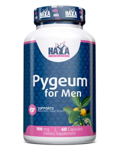 Pygeum for Men, 100 mg, 60 капсули, Haya Labs - 1