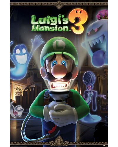 Макси плакат Pyramid Games: Super Mario - Luigi's Mansion 3 (You're in for a Fright)