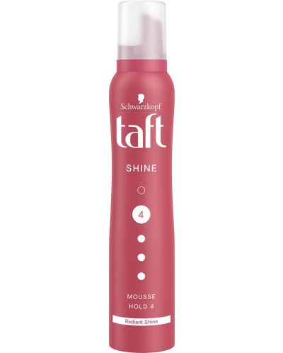 Taft Shine Пяна за коса, за блясък, ниво 4, 200 ml - 1