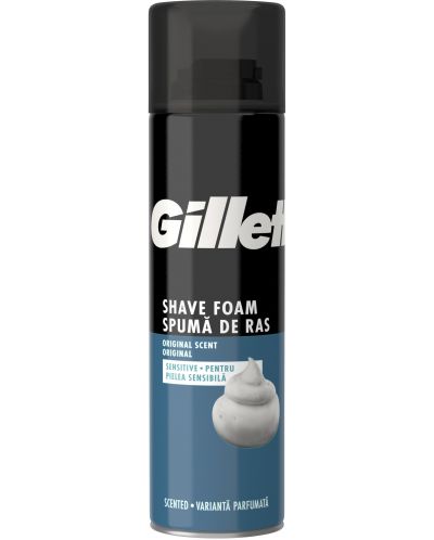 Gillette Пяна за бръснене Sensitive, 200 ml - 1