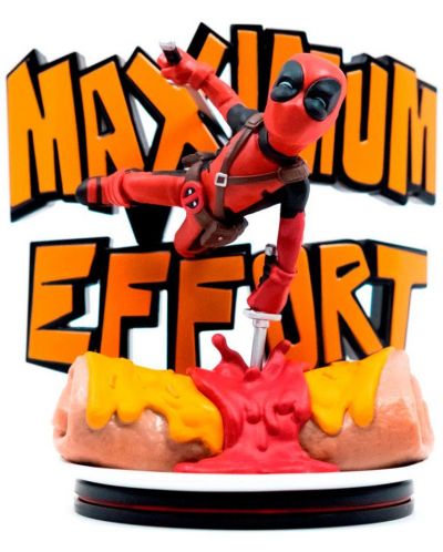Фигура Q-Fig Marvel: Deadpool - Maximum Effort, 14 cm - 1