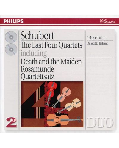 Schubert: The Last Four Quartets - Death and the Maiden etc. (2 CD)