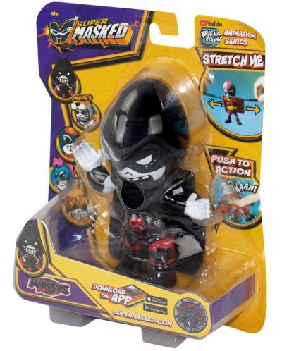 Разтеглива играчка Eolo Toys - Super Masked, Whispers, със звуци - 1