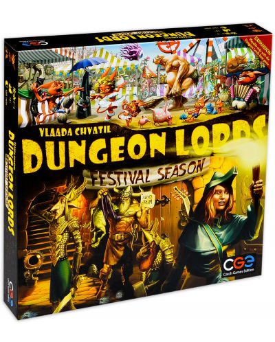 Разширение за настолна игра Dungeon Lords - Festival Season - 1