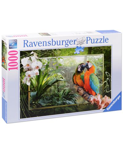 Пъзел Ravensburger от 1000 части - Папагал
