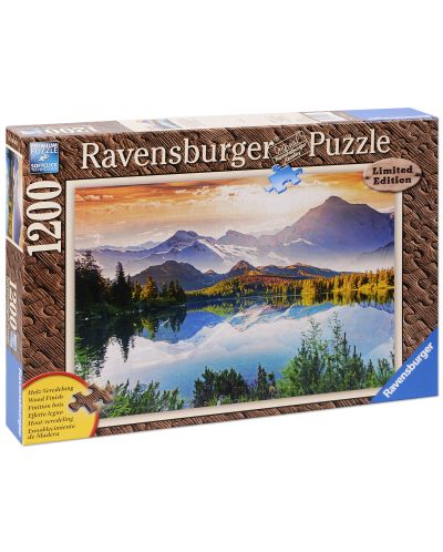 Пъзел Ravensburger от 1200 части - Слънце в планината