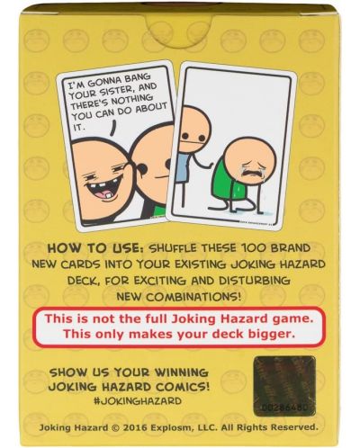 Разширение за настолна игра Joking Hazard Deck Enhancement #2 - 2