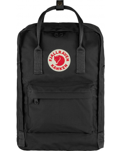 Раница Fjallraven - Kanken Laptop 15'', 18l, черна - 1