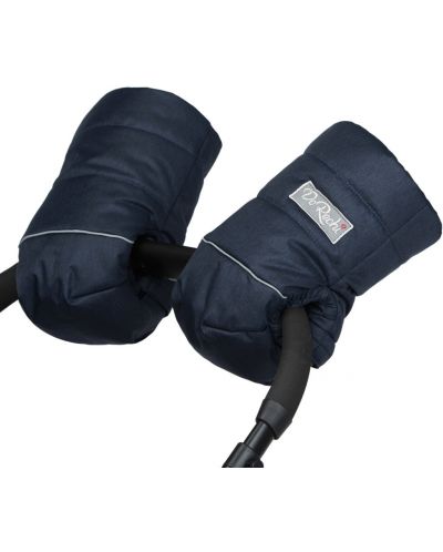 Универсални ръкавици за количка с вълна ДоРечи - Тъмносини - 1