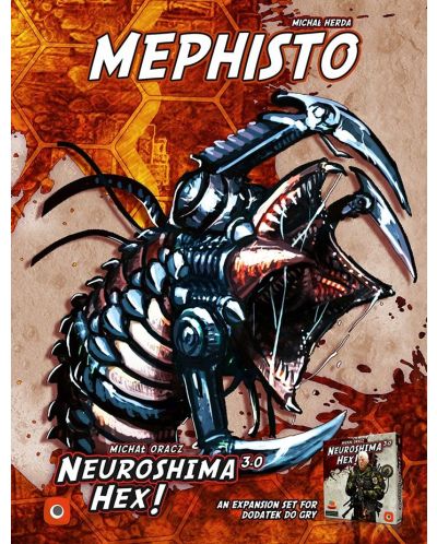 Разширение за настолна игра Neuroshima HEX 3.0 - Mephisto - 1