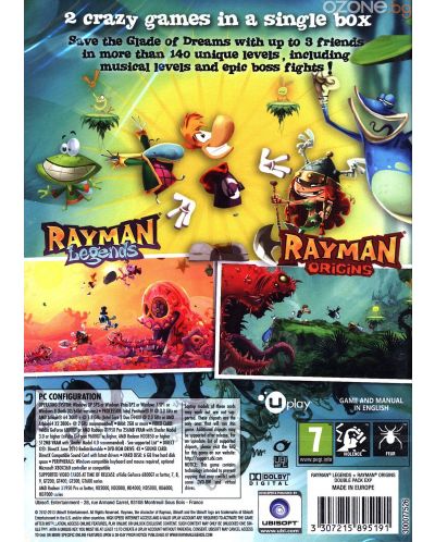 Rayman: Origins & Legends (PC) - 3