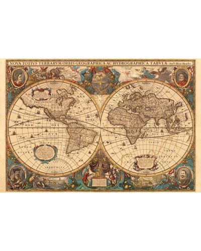 Пъзел Ravensburger от 5000 части - Карта на стария свят - 2