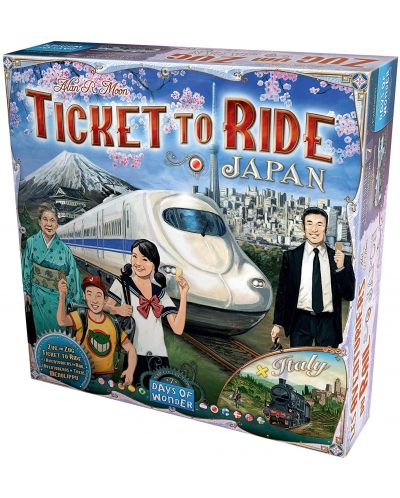 Разширение за настолна игра Ticket to Ride - Japan & Italy - 1