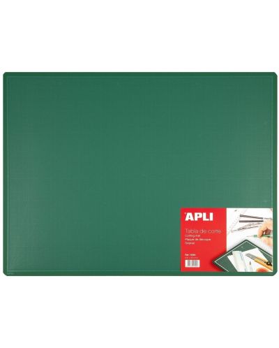 Разграфена дъска Apli - За рязане, зелена, 600 х 450 х 2 mm (А2) - 1