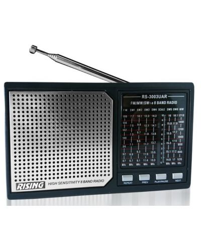 Радио Elekom - RS-3003 BT, черно - 1