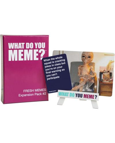 Разширение за настолна игра What Do You Meme? Fresh Memes Expansion Pack 2 - 5