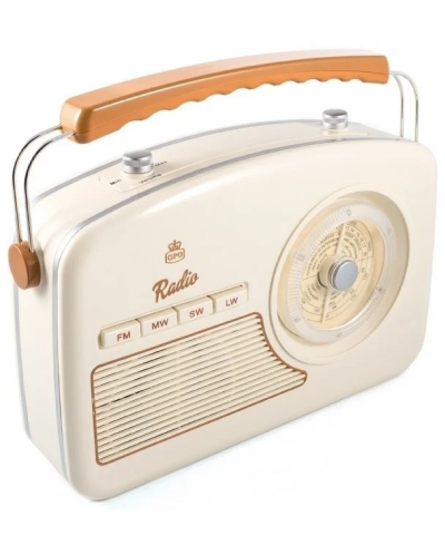 Радио GPO - Rydell Nostalgic DAB, бежово - 1
