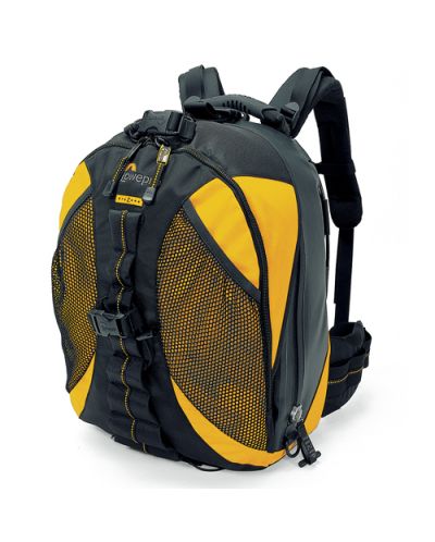 Раница за фотоапарат Lowepro - DryZone 200, черна/жълта