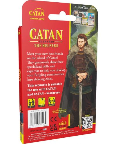 Разширение за настолна игра Catan Scenarios: Helpers of Catan - 2