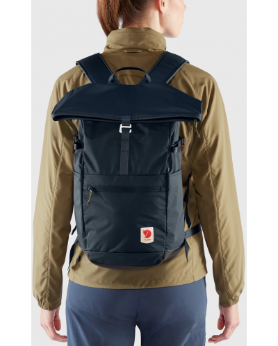 Раница Fjallraven - High Coast Foldsack, 24l, черна - 4