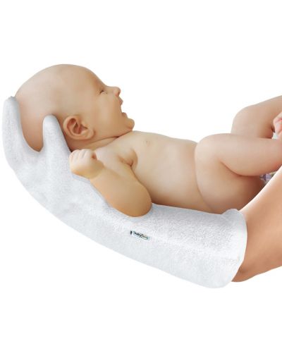 Ръкавица за къпане BabyJem - Бяла - 3