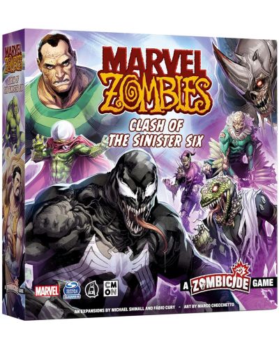 Разширение за настолна игра Marvel Zombies: A Zombicide Game – Clash of the Sinister Six - 1