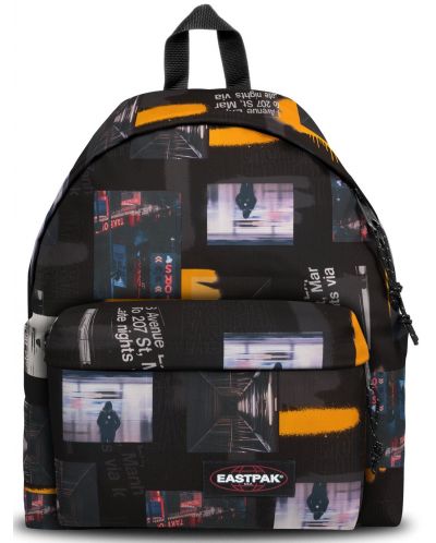 Раница Eastpak -  Padded Pak'r Enercitic Yellow, многоцветна - 1