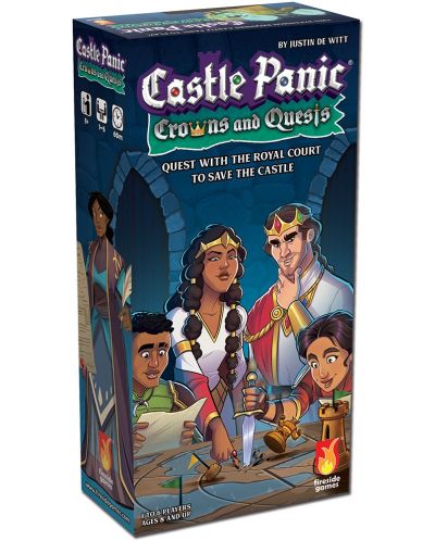 Разширение за настолна игра Castle Panic: Crowns and Quests - 1