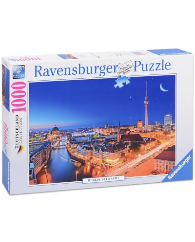 Пъзел Ravensburger от 1000 части - Берлин през нощта