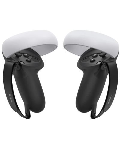 Ръкохватки за контролер Kiwi Design - Knuckle Grips, Oculus Quest 2, черни - 1