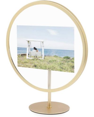 Рамка за снимки Umbra - Infinity, 10 x 15 cm, месинг - 2