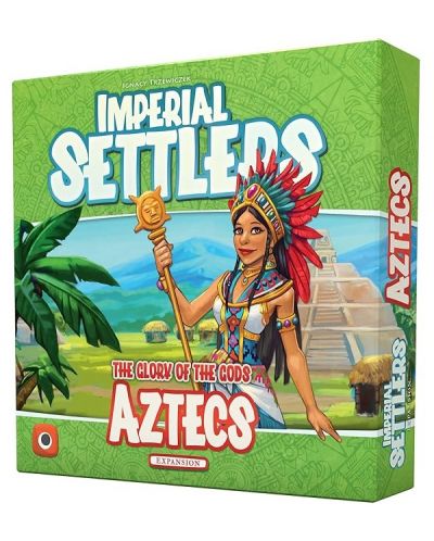 Разширение за настолна игра Imperial Settlers - Aztecs - 1
