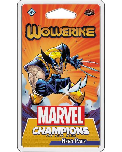 Разширение за настолна игра Marvel Champions - Wolverine Hero Pack - 1