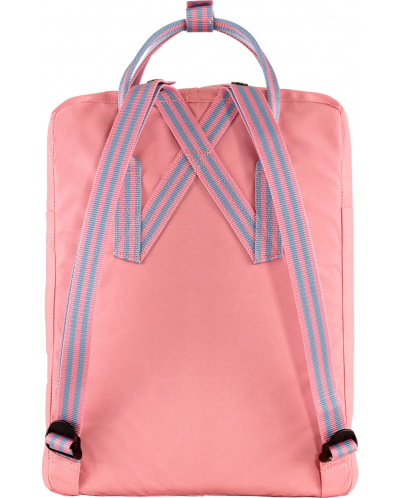 Раница Fjallraven - Kаnken, Pink-Long Stripes, 16l, розова - 2