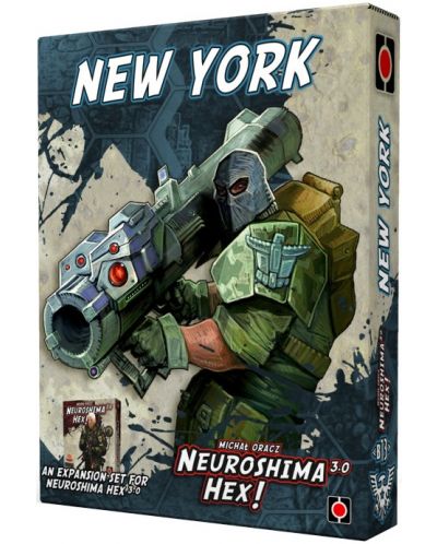 Разширение за настолна игра Neuroshima Hex 3.0 - New York - 1