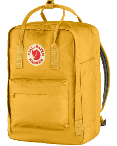 Раница Fjallraven - Kanken Laptop 15'', 18l, жълта - 1