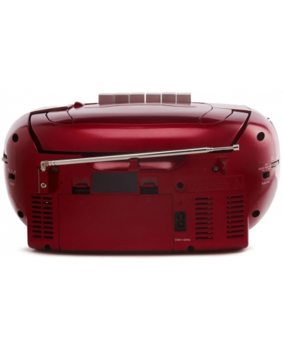 Радиокасетофон GPO - PCD 299, червен - 3