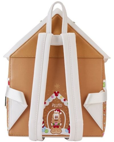Раница Loungefly Disney: Mickey and Friends - Gingerbread House Mini - 4