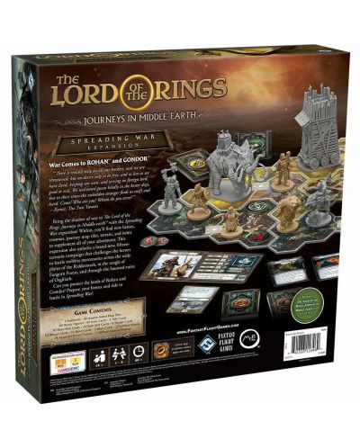 Разширение за настолна игра The Lord of the Rings: Journeys in Middle-Earth - Spreading War - 2