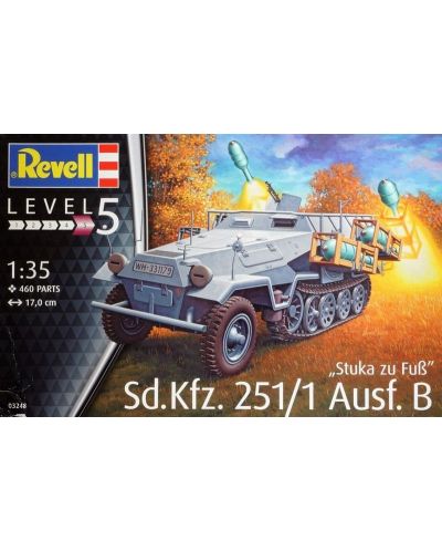 Сглобяем модел Revell - Ракетоносач Sd.Kfz. 251 (03248) - 1