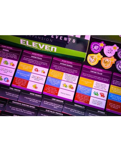 Разширение за настолна игра Eleven: Unexpected Events - 4