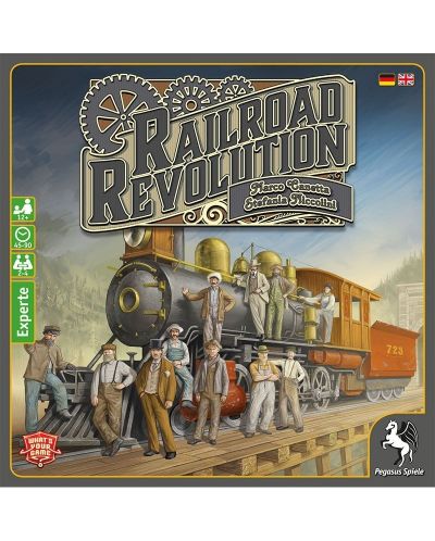 Настолна игра Railroad Revolution - Стратегическа