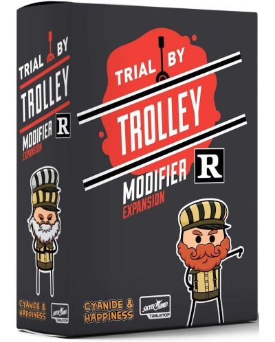 Разширение за настолна игра Trial by Trolley: R-Rated Modifier Expansion - 1